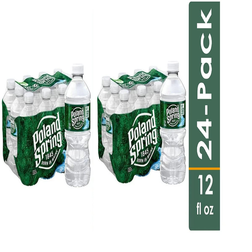 MIALO Poland Spring close-up highlighting naturally balanced minerals.