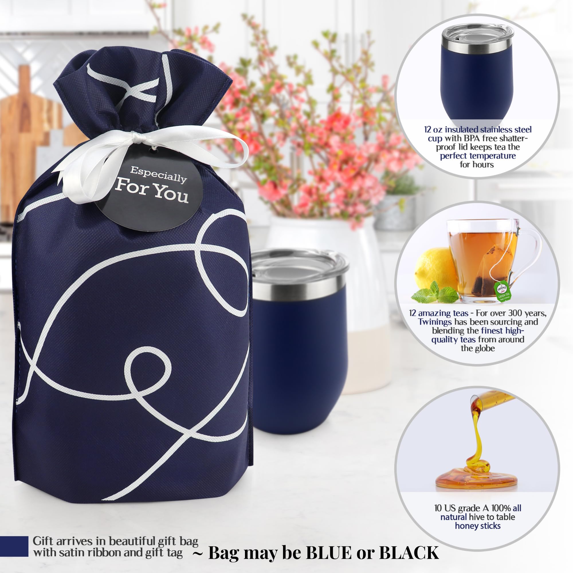 Twelve-tea sampler box offering diverse flavors for tea lovers.