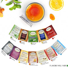 Honey sticks provide natural sweetness for tea moments.
