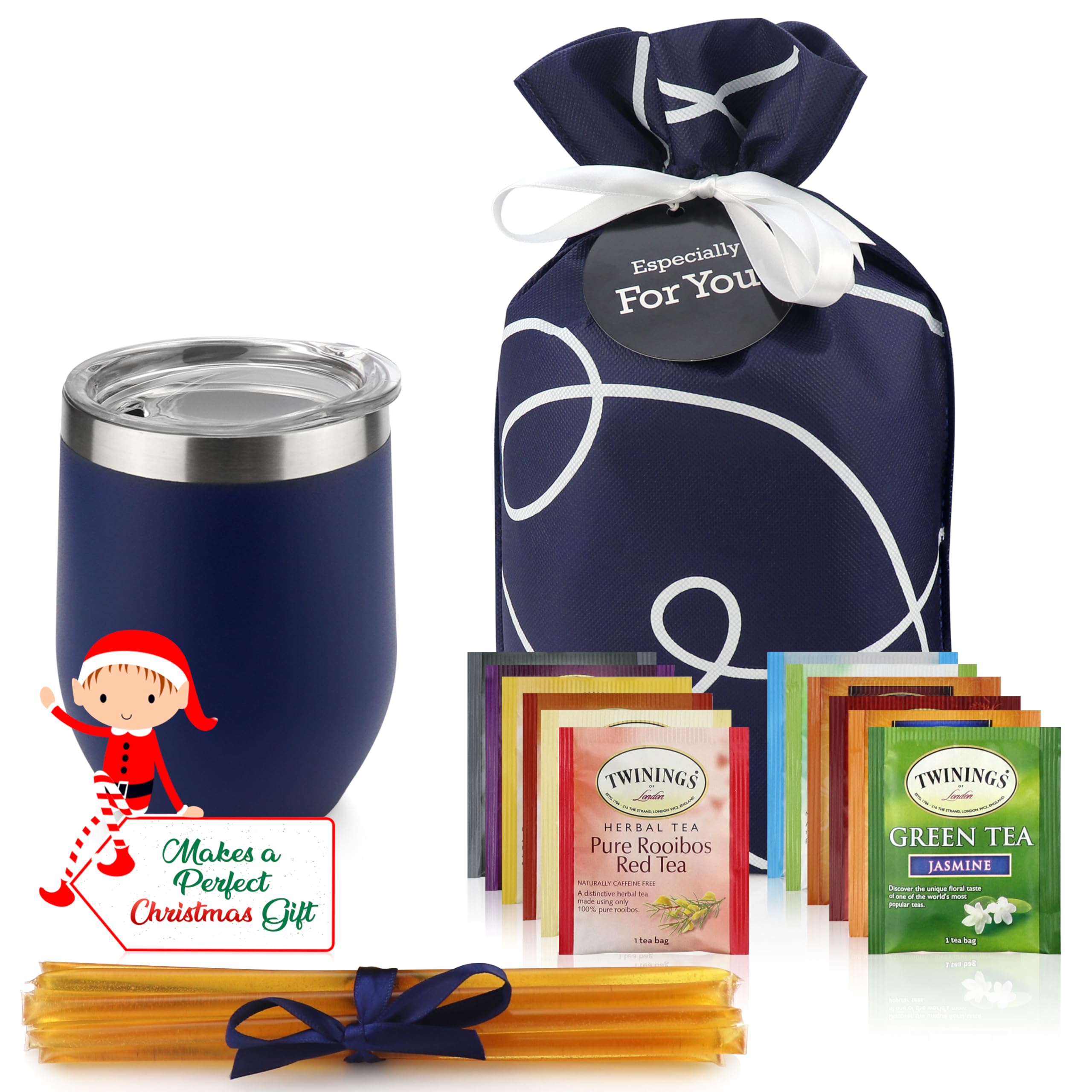 Non-woven gift bag from Michael Grace Gifts keeps contents secure.