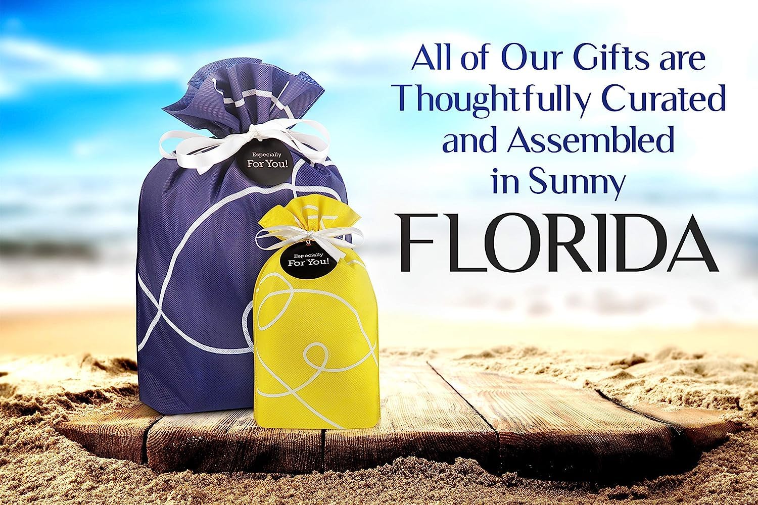 USA-assembled packaging supports local employment by Michael Grace Gifts.