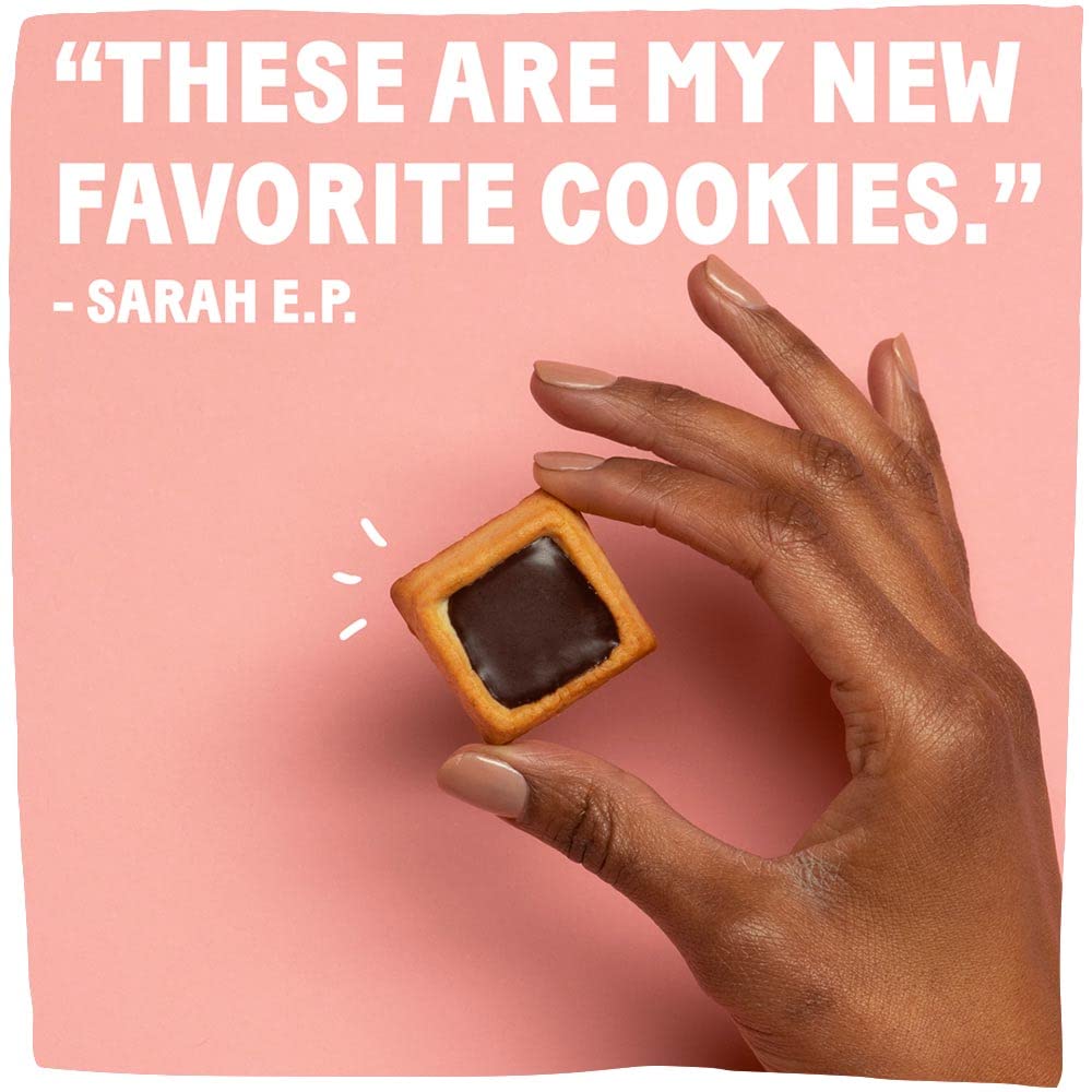 France-baked Michel et Augustin shortbread cookies evoke authentic bakery flavor.