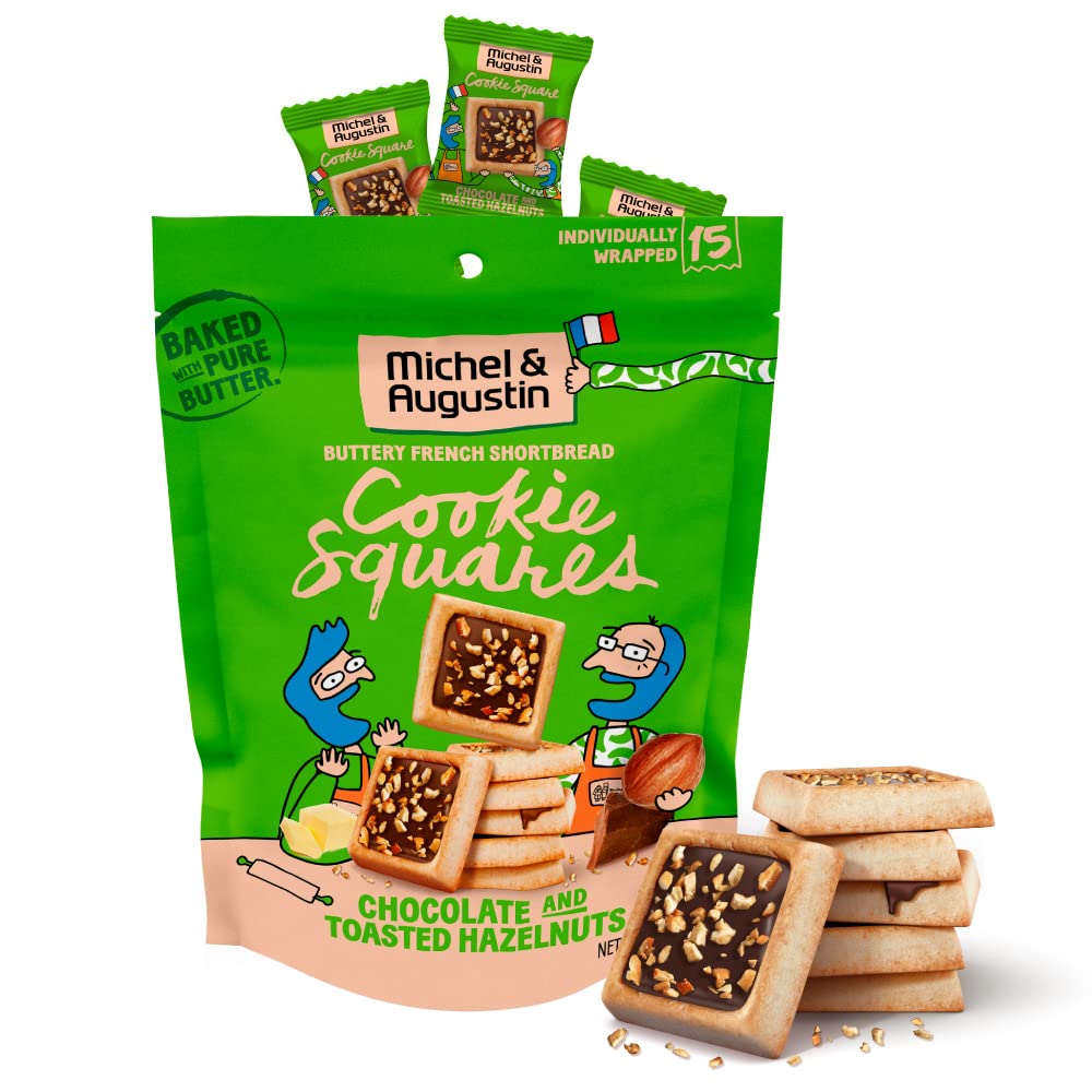 Michel et Augustin gourmet shortbread gift box, shareable indulgence.