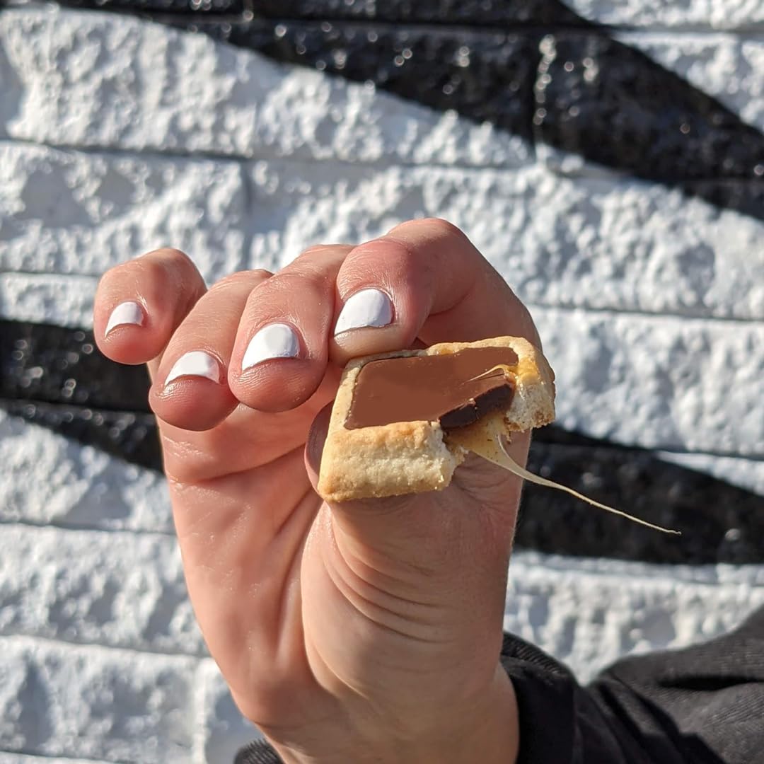 Michel et Augustin gourmet cookies offer a sophisticated snack option for late-afternoon cravings.