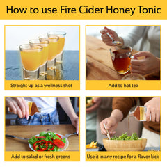 Mickelberry Gardens Fire Cider turmeric root focus highlights warm spice and bold flavor