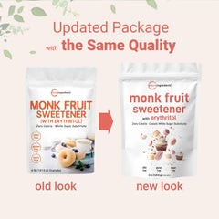 Micro Ingredients 1to1 sugar substitute monk fruit-erythritol supports baking success