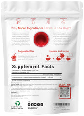Micro Ingredients Abaca hemp paper tea bags for eco-friendly steeping.