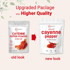 Micro Ingredients cayenne seasoning enhances cooking with hot, rich flavor.