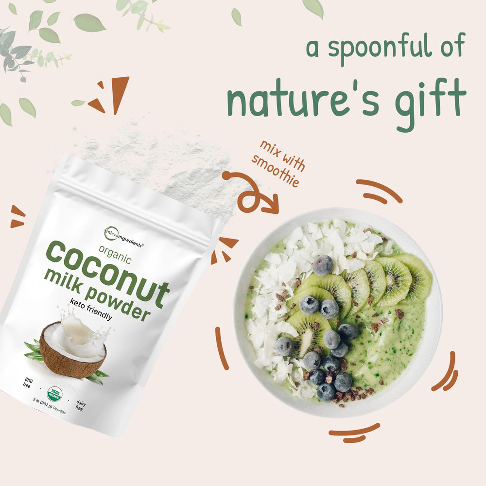 Micro Ingredients packaging highlighting keto compatibility and clean ingredients