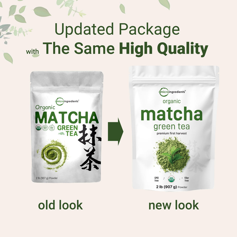 Micro Ingredients first harvest leaves from Japan for authentic earthy flavor.