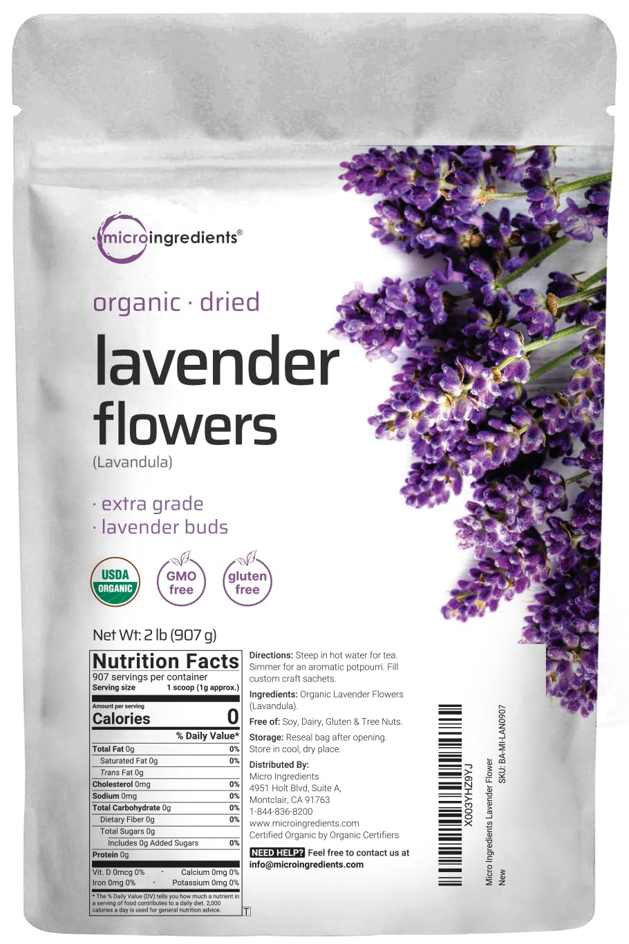Micro Ingredients France lavender field aroma captured for home use