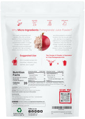 Micro Ingredients Freeze-dried Pomegranate Powder jar for beverages