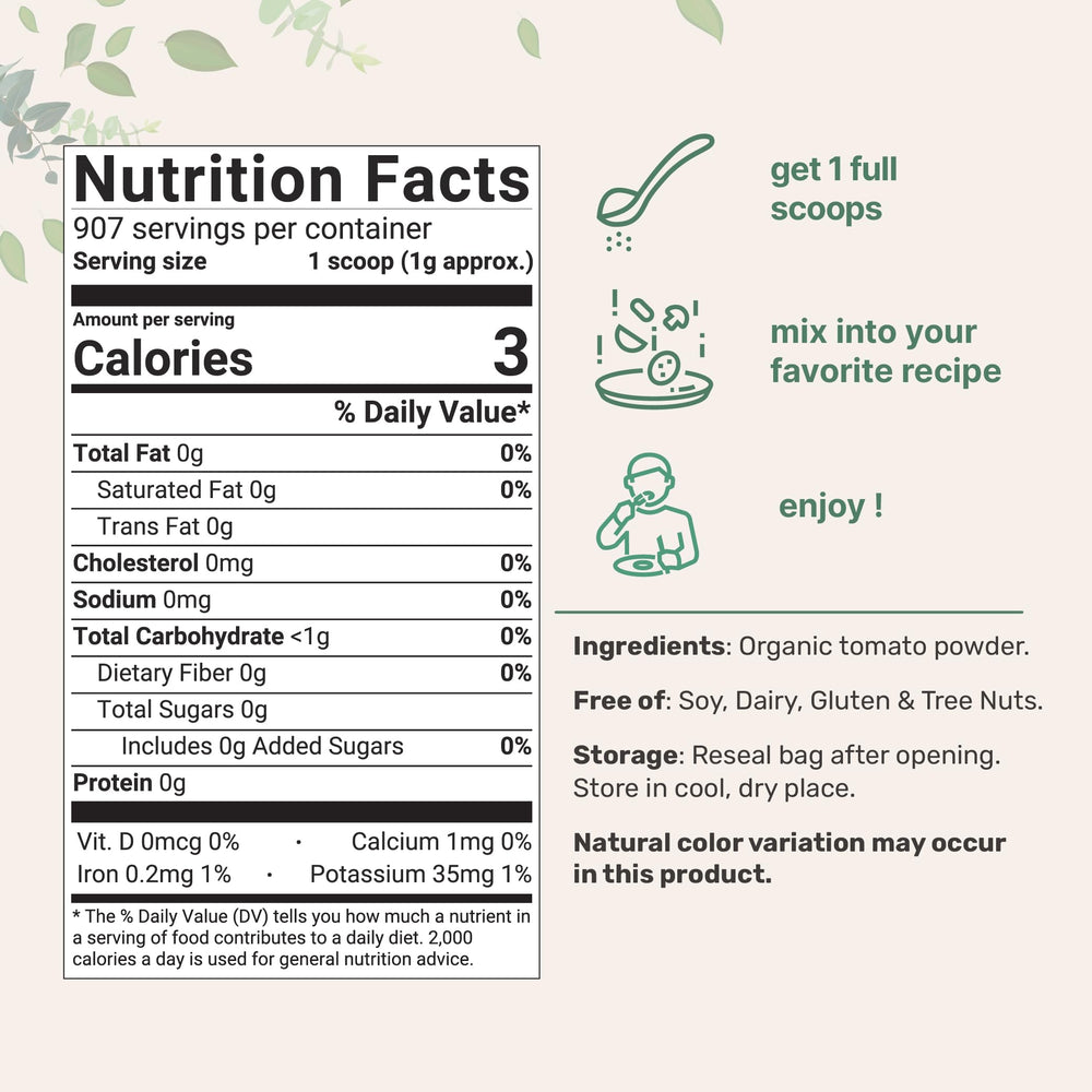Micro Ingredients freeze-dried tomatoes crumble adds concentrated flavor to sauces.