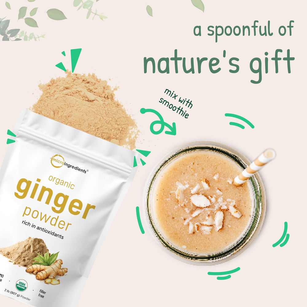 Micro Ingredients Organic Ginger Powder boosts sauces and marinades.