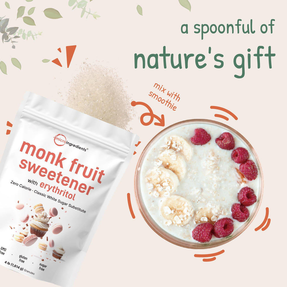 Micro Ingredients keto-friendly natural sweetener for coffee and baking