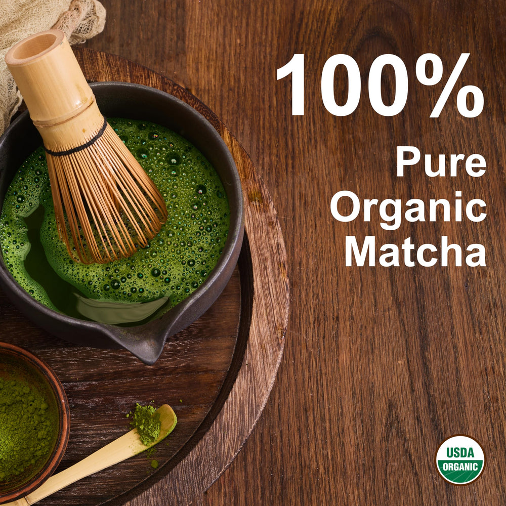 Micro Ingredients packaging featuring ceremonial matcha and clean label.