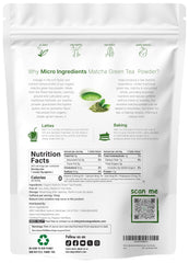 Micro Ingredients matcha pour-over close-up, ideal for flavorful drinks.