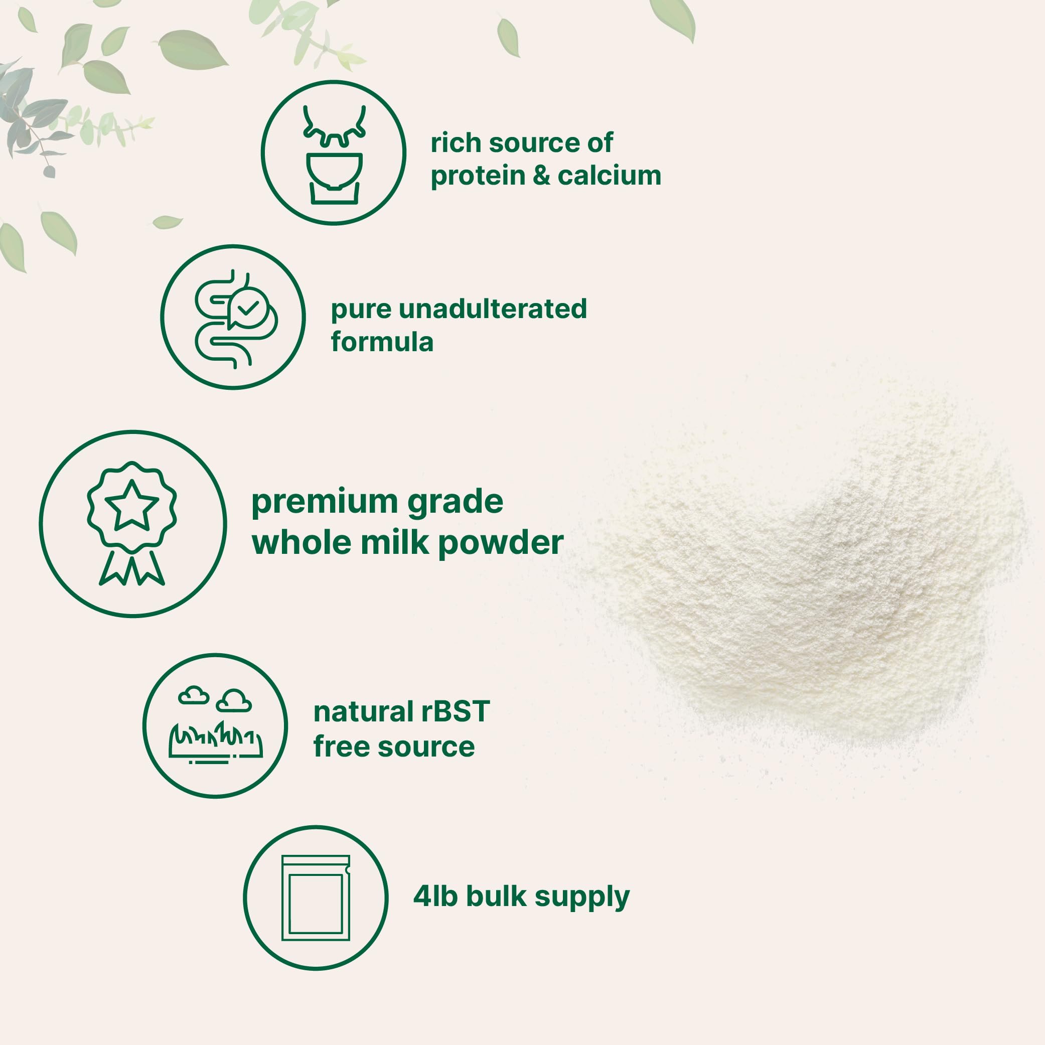 Micro Ingredients powder added to coffee for a creamy cup