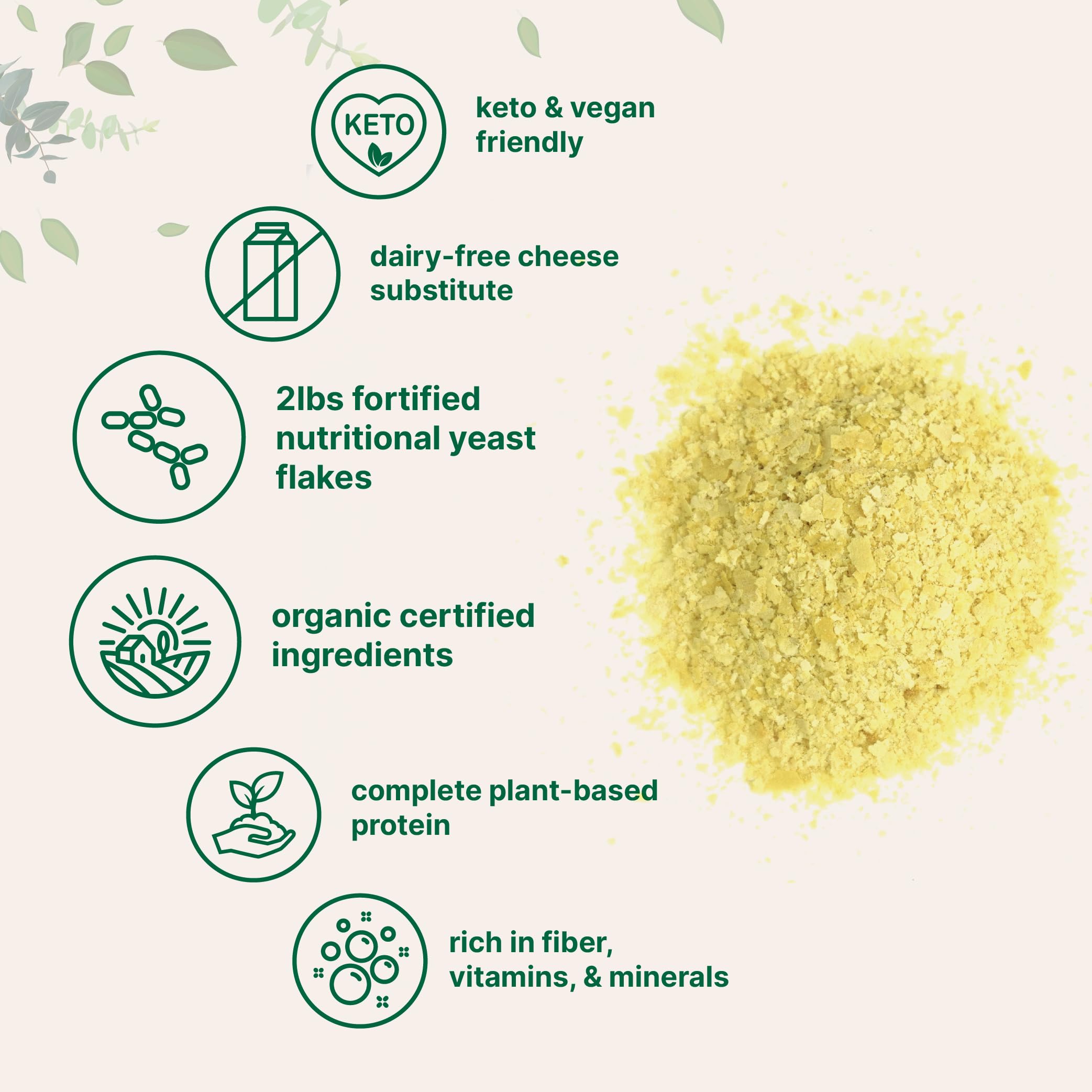 Micro Ingredients fortified yeast flakes in soups for richer flavor and fiber