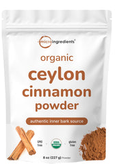 Micro Ingredients Organic Ceylon Cinnamon powder pouch ready for baking
