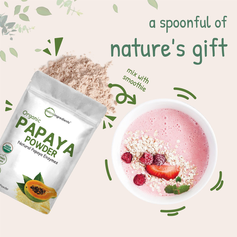 Micro Ingredients vegan-friendly papaya powder offers a versatile plant-powered option