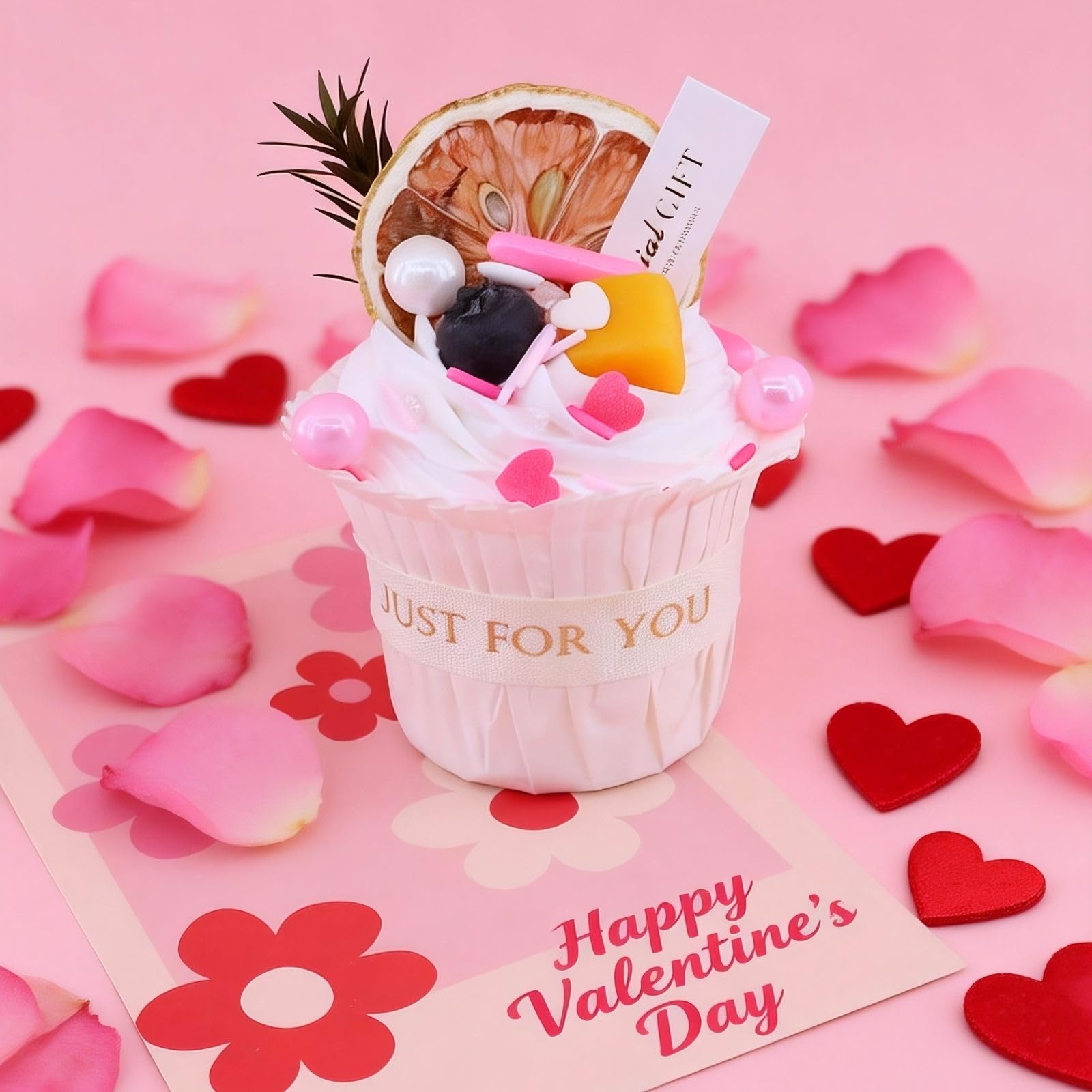 MIDDLE BUBBLE Valentines Sprinkles mixed collection combines shapes for playful, professional-looking decorating