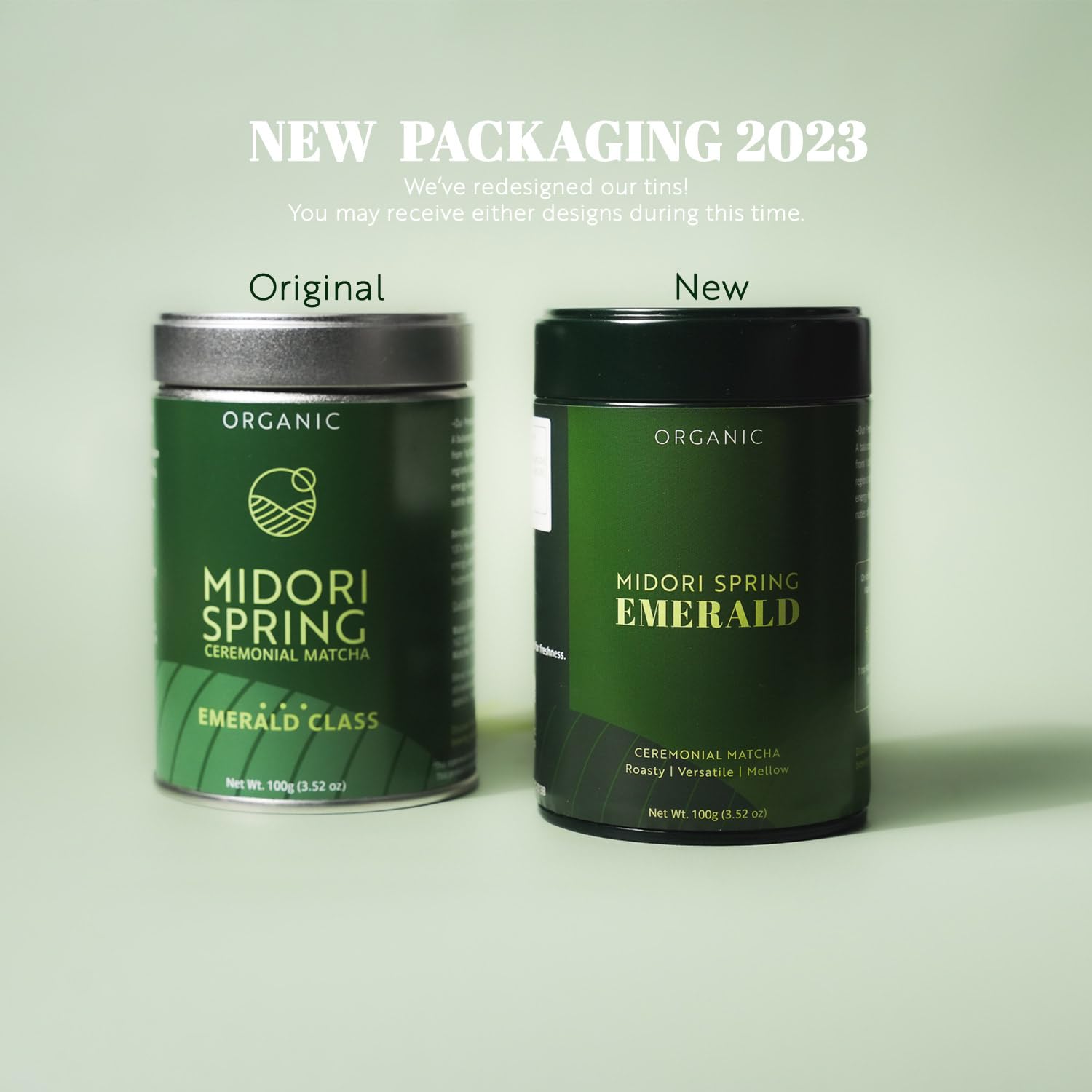 Shade-grown leaves used for rich color and mellow aroma in Emerald matcha
