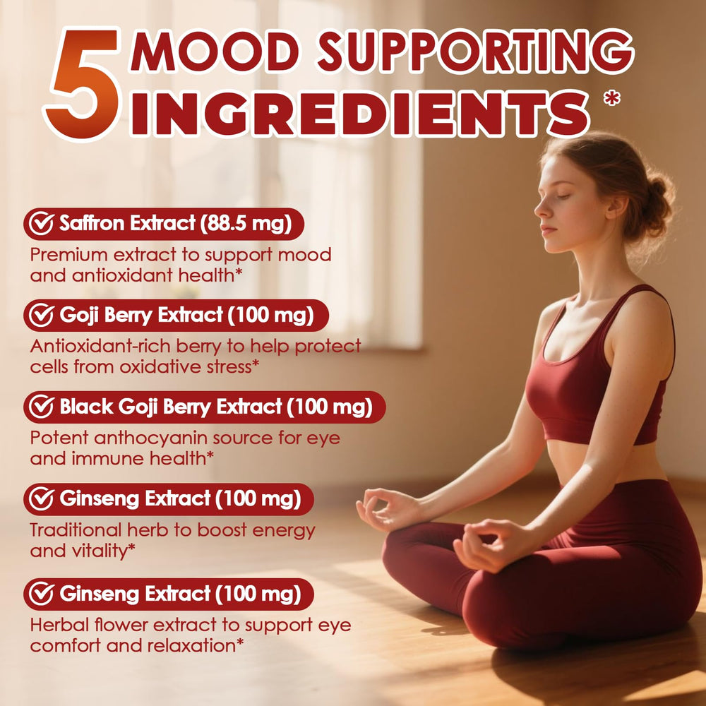 Migcopat saffron focus capsule close-up illustrating non-stimulant mental clarity
