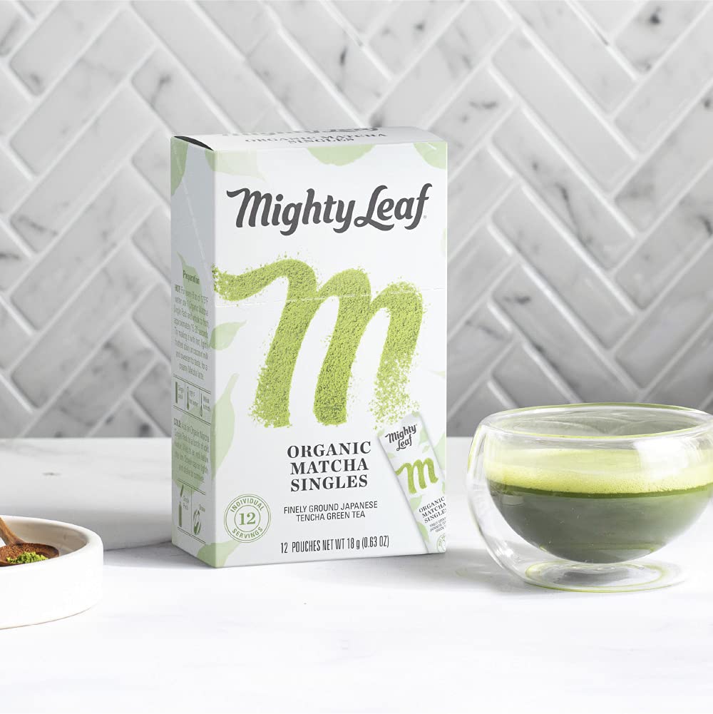 Mighty Leaf ceremonial-grade matcha tradition ready for daily use.