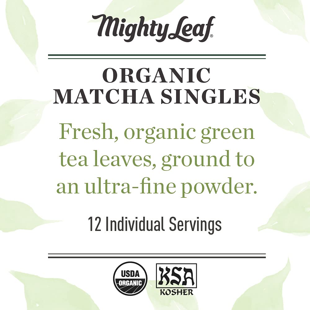 Mighty Leaf cold-brew matcha shaken into a refreshing iced beverage.