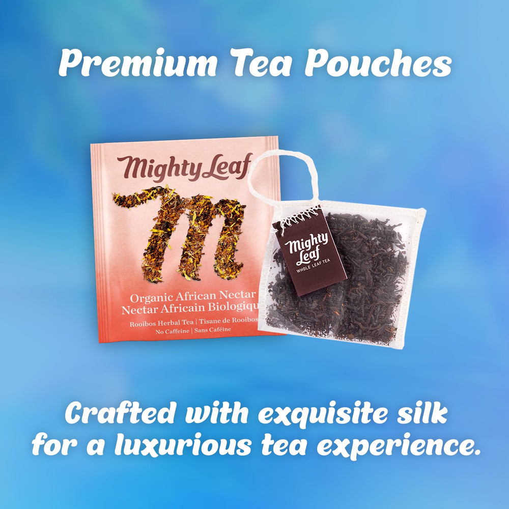 Mighty Leaf Earl Grey tea cup, citrus notes for a refined daily moment.