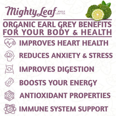 Mighty Leaf Yunnan black tea leaves deliver depth.