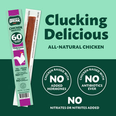 Nutrition label highlights 6 g of protein per Mighty Spark stick