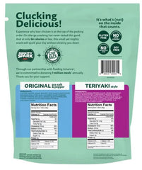 Mighty Spark Teriyaki Chicken Stick Teriyaki Style, gluten-free and calorie-friendly bite