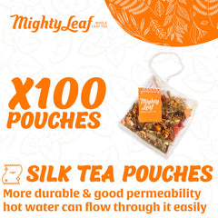 Mighty Leaf Chamomile Citrus 100-count tea pouches displayed for gifting.