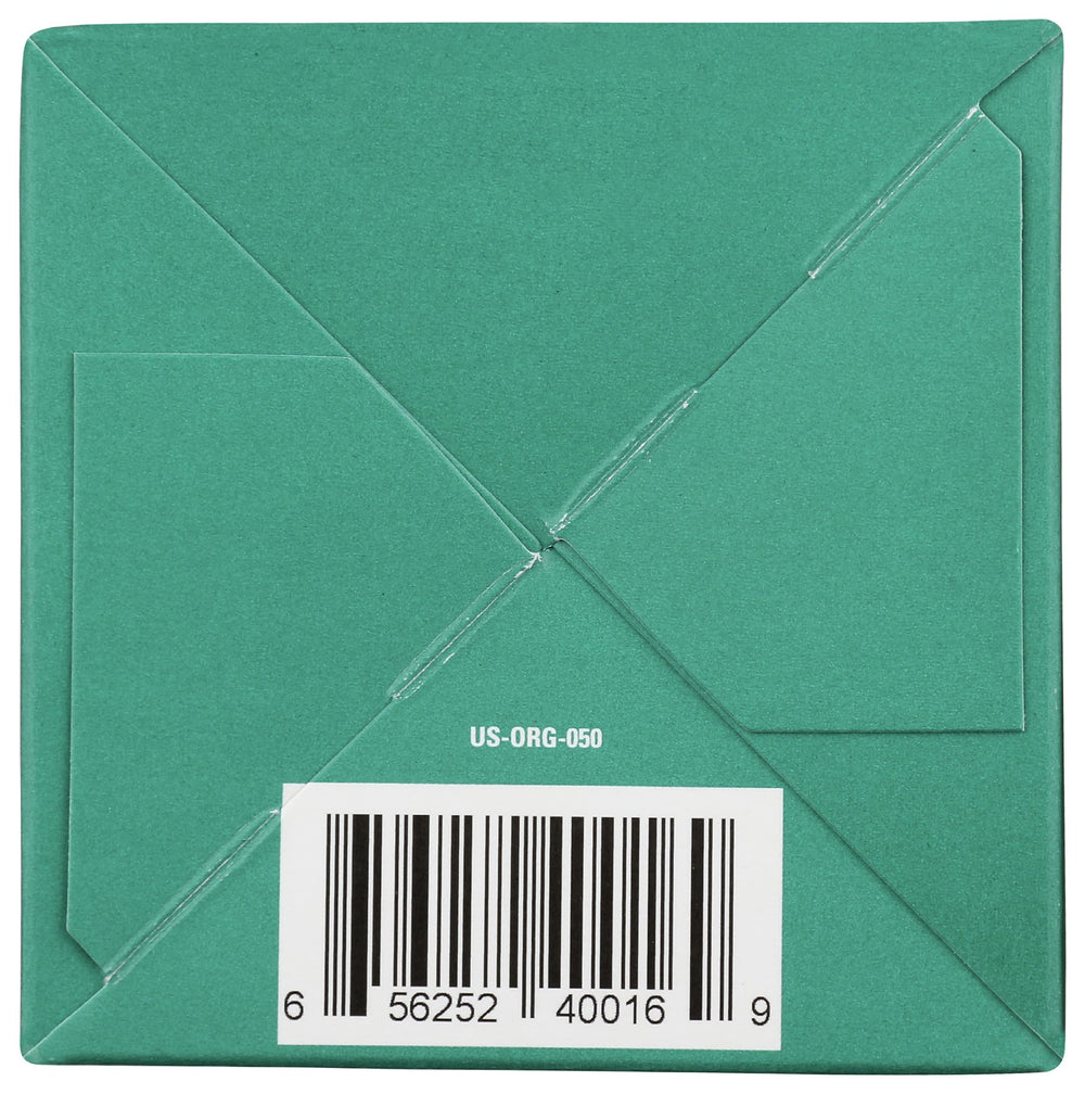Mighty Leaf tea pack on shelf signaling premium, convenient 15-count format.