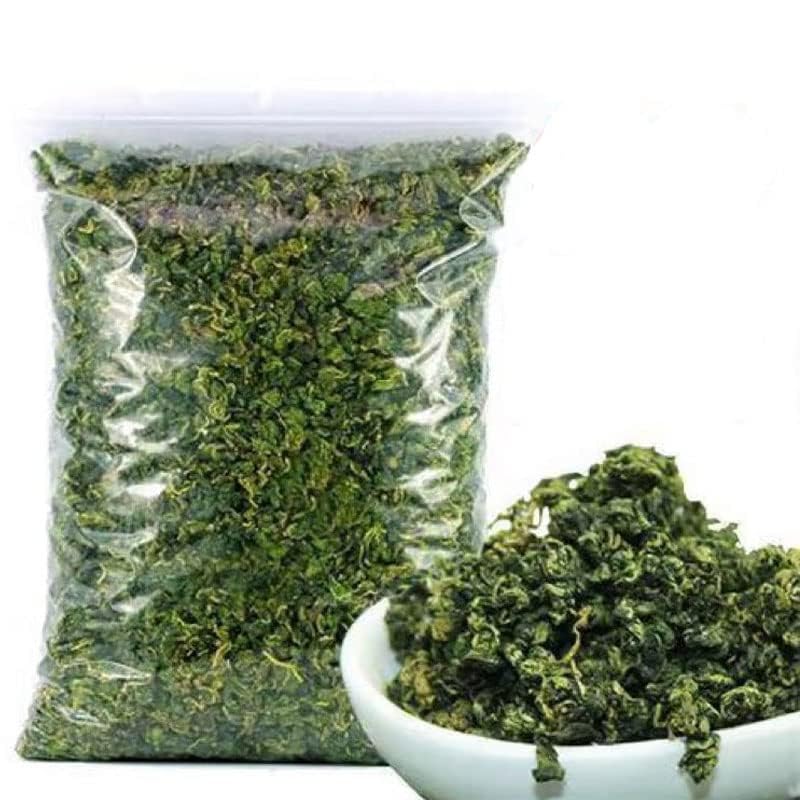MIHUNTANG Jiaogulan tea leaves close-up showing thin, curly leaves for a rich infusion.