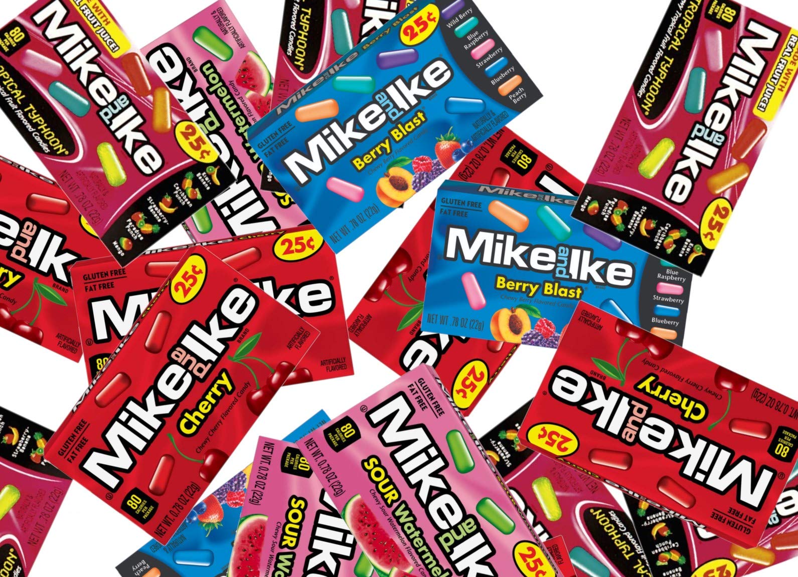 MIKE AND IKE Paradise Punch box offers exotic flavors for a quick pick-me-up.
