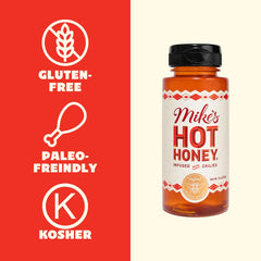 Mike's Hot Honey over BBQ for a sweet-spicy finish