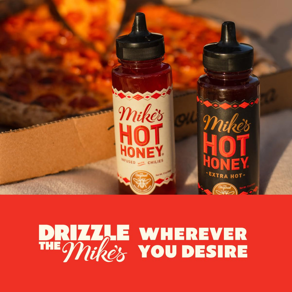 Mike's Hot Honey drizzle over a cocktail or tea for flavor boost.