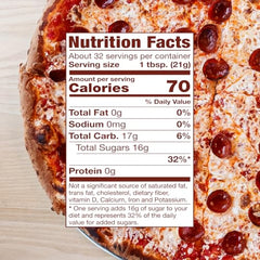 Pizza drizzle with Mike's Hot Honey adding sweet heat to slices