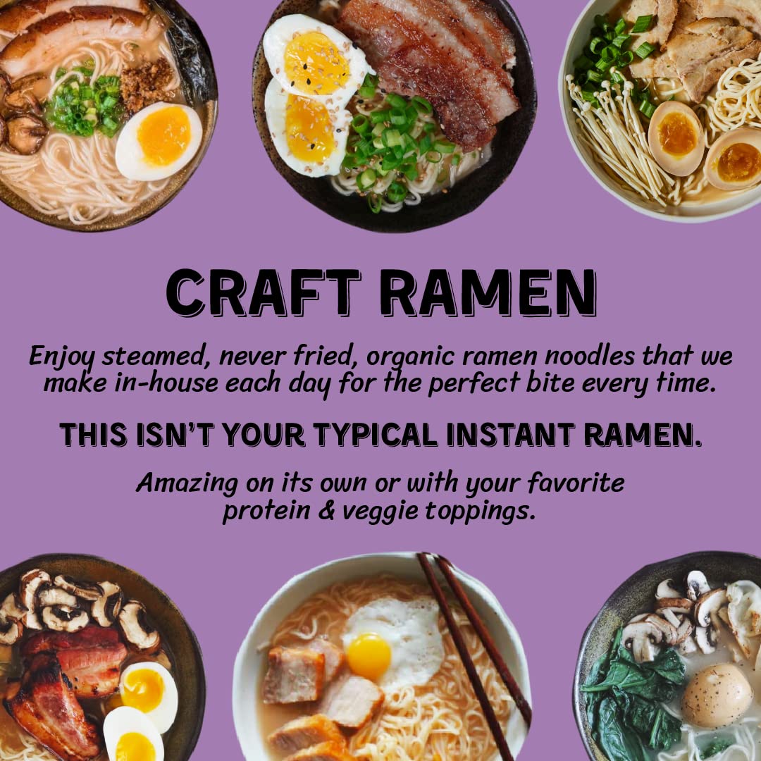 Serving idea with Mike's Mighty Good ramen for a fast weeknight dinner