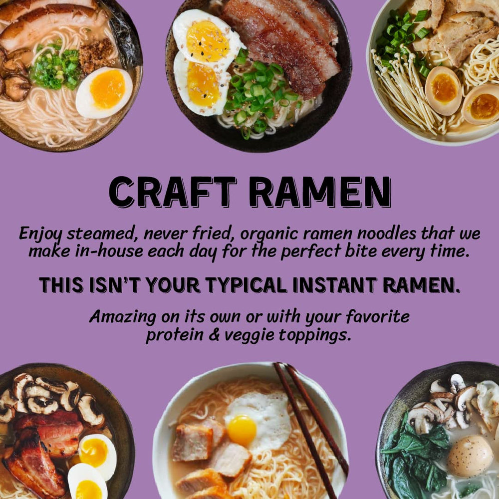 Serving idea with Mike's Mighty Good ramen for a fast weeknight dinner
