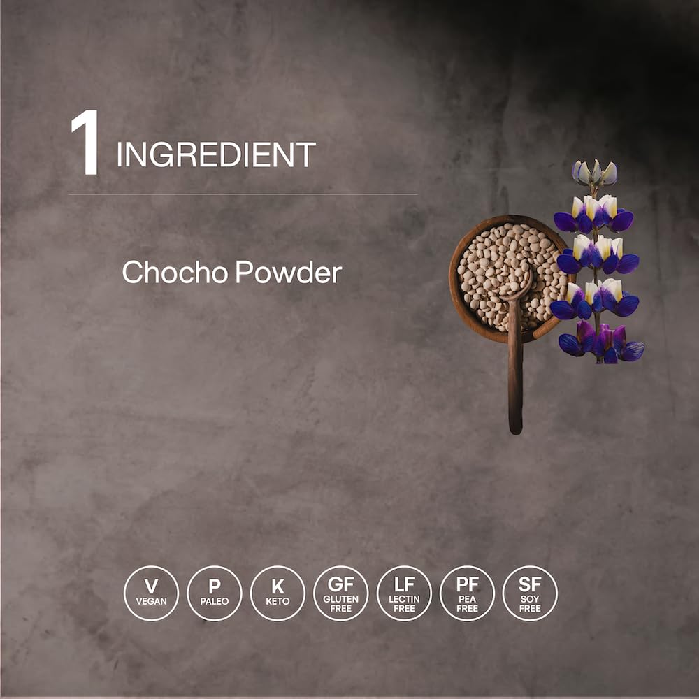 Mikuna Chocho protein powder used as gluten-free flour substitute in baking