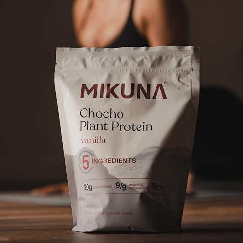 Mikuna packaging Vanilla label close-up features minimal ingredients and clear nutrition.