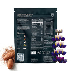 Mikuna smoothie mixing image—blends easily for a protein-rich drink