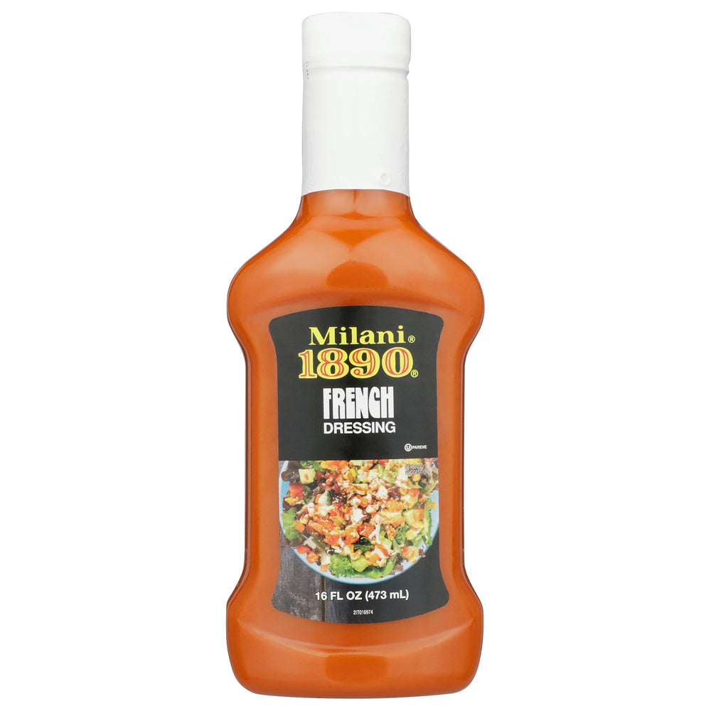 Milani 1890 French Dressing bottle shows creamy tang ideal for vibrant salads