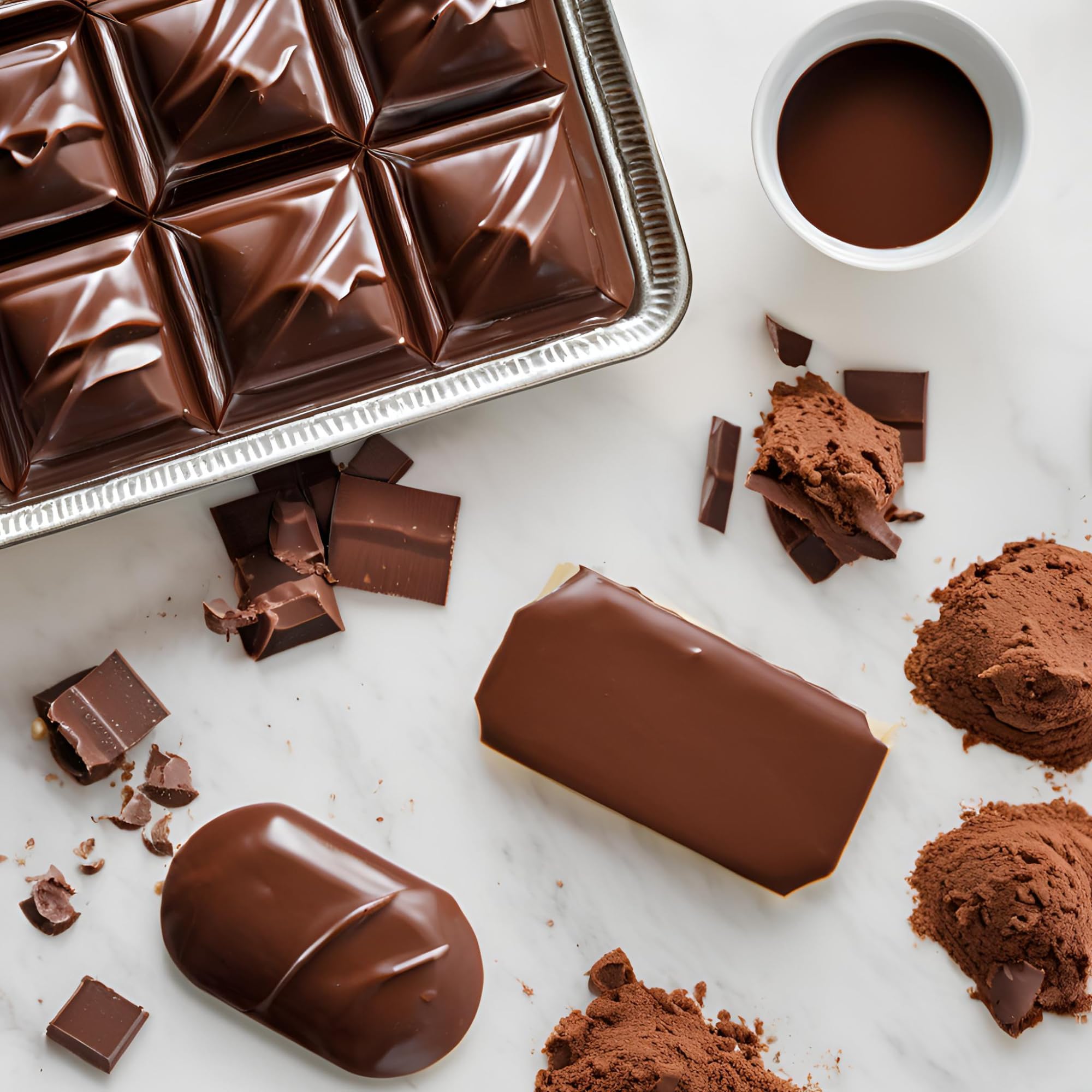 Milk Chocolate Melting Wafers artificial-color-preservative-free for clean ingredients.