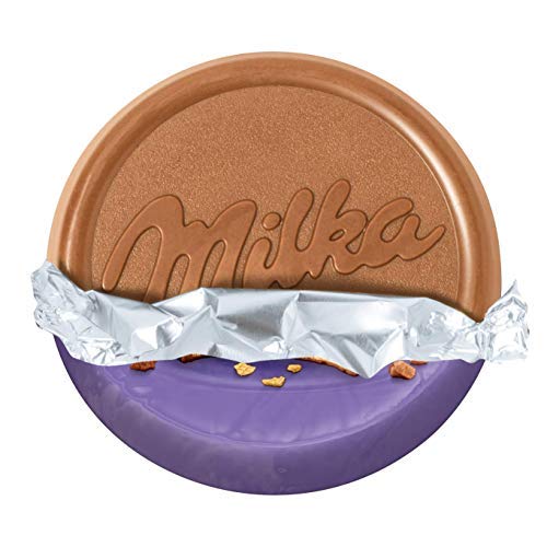 Milka Choco Wafer closeup creamy melt and texture