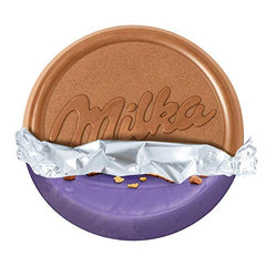 Milka Choco Wafer closeup creamy melt and texture